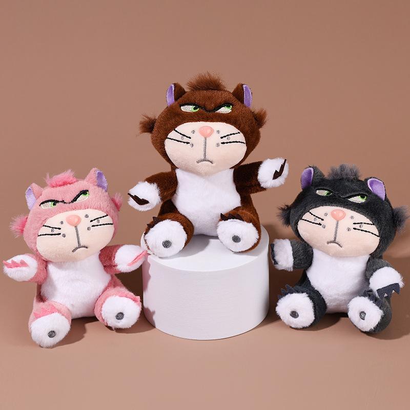 面白いルシファーキャットキーホルダーぬいぐるみペンダントクリエイティブ斜視子猫バッグペンダントキャッチマシン人形小さな人形|undefined