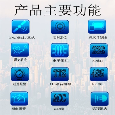 4G full-network vehicle-mounted temperature and GPS Locator