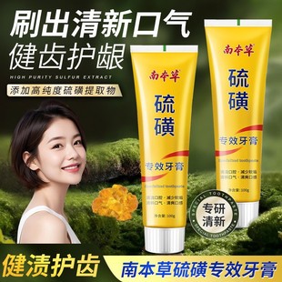 Veteran national product south herbal breath fresh sulfur toothpaste stain removal deep cleaning special effect bright white toothpaste wholesale