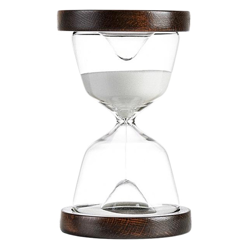 Directo de fábrica al por mayor reloj de arena temporizador de doble cara base 15 minutos moda creativa reloj de arena decoración regalo de cumpleaños