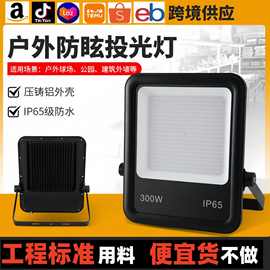 透镜led投光灯工程专用户外防水led泛光灯200w照明灯LED节能