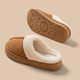 2024 New Thick-soled Mao Mao Cotton Slippers Women's Winter Warm Autumn and Winter Snow Boots Women's Toe Cotton Shoes