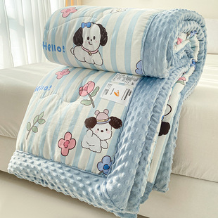 Quilt Core All-Season Warm Thickened Kindergarten Children's Beanie Blanket Cross-Border Temu Xisong Aliexpress
