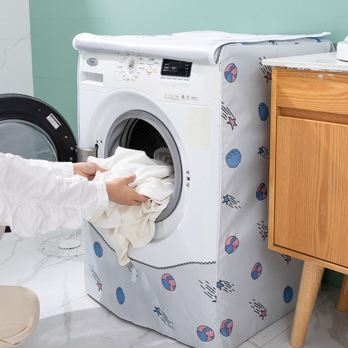 Drum washing machine cover waterproof sun protection cover dustproof cover cloth Panasonic Little Swan Haier special fully automatic universal