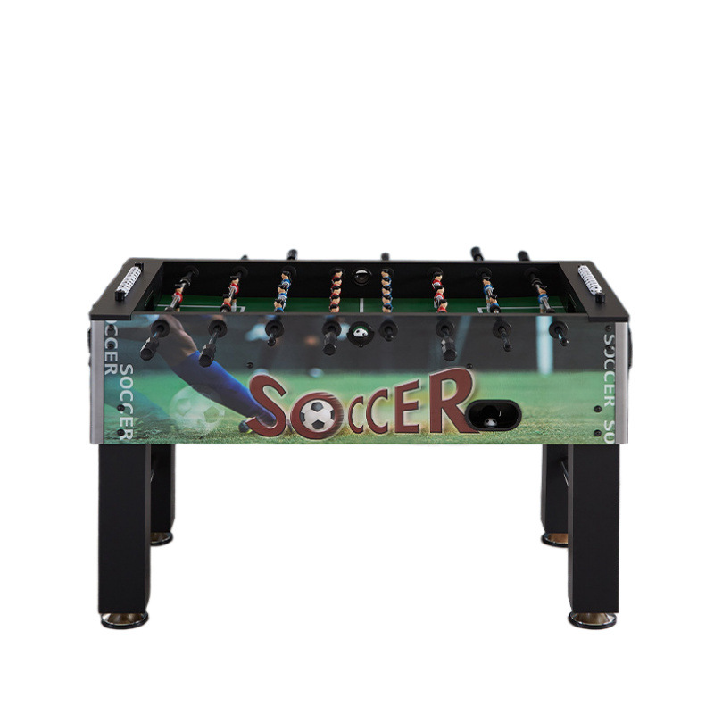 Máquina de futbolín Juguetes para niños en la mesa Juego de mesa de fútbol Puesto doméstico al aire libre Nuevo estilo Blast Professional Black 8/