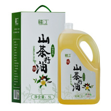 赣江山茶籽油5L茶油食用油压榨一级山茶油江西茶树油茶子油礼盒