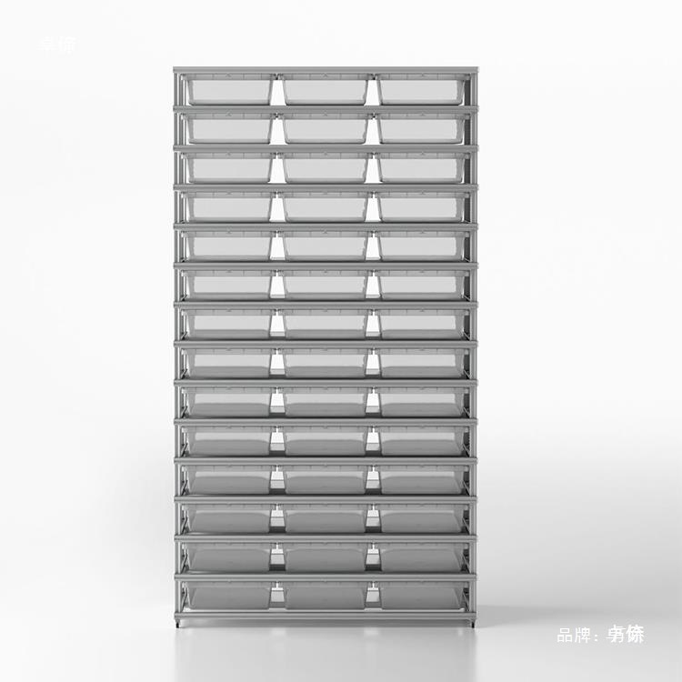 Reptile Pet Temperature Control Cabinet Multifunctional Insect Da Vinci Reptile Cabinet Aluminum Alloy Gecko Snake Rack Breeding Drawer Temperature Control Constant Temperature