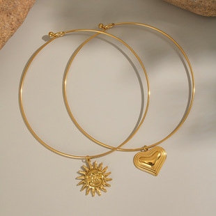 �W��ins����̫��Ȧ��������Ʒ18K�𲻵�ɫ��ˮ�x��С��Ʒ