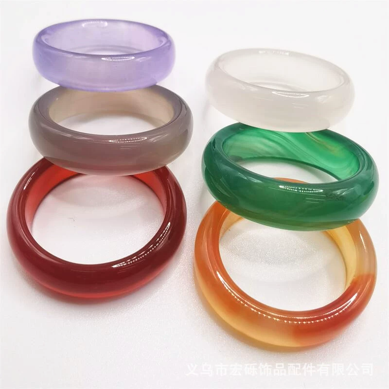 Organic agate handheld accessory, bracelet walnut, ring, pendant, accessories, wholesale