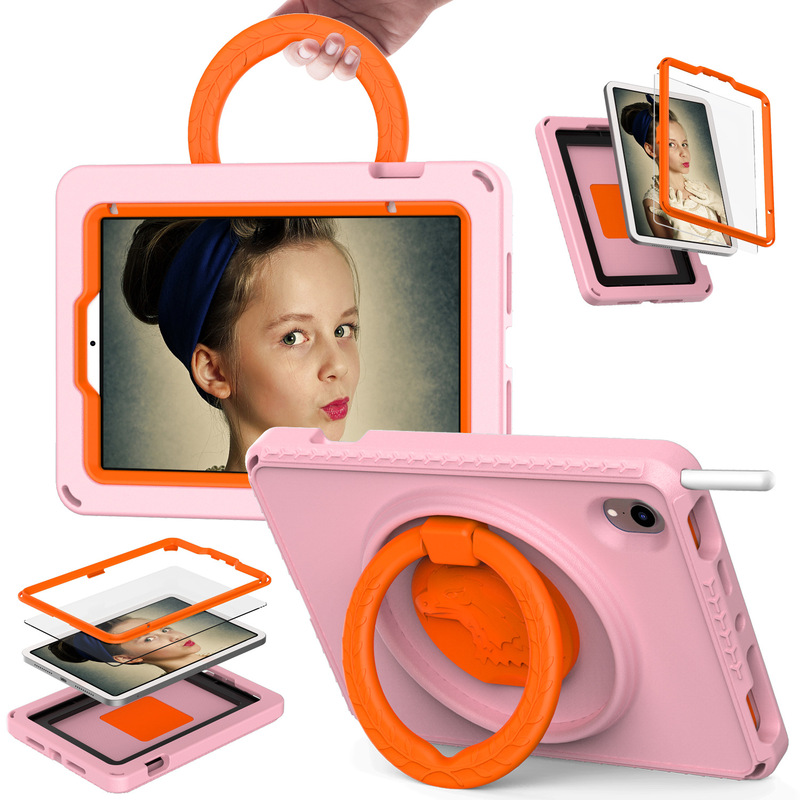 Suitable for iPad Mini6/7, Simple Shockproof Children's Tablet Protective Case with Stand, Cross-Border Hot Sale Suitable for iPad Mini6/7, Simple Shockproof Children's Tablet Protective Case with Stand, Cross-Border Hot Sale