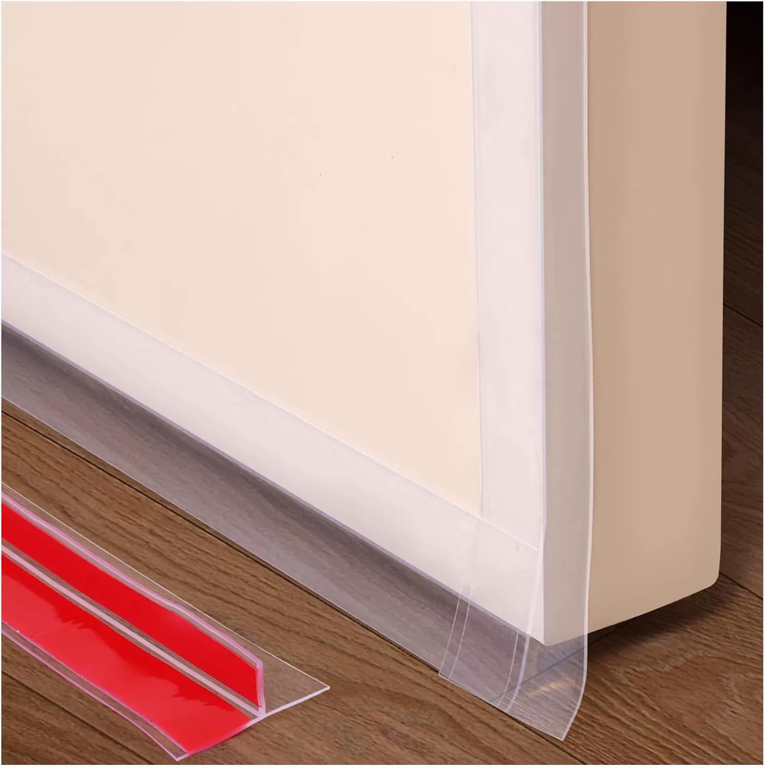 Cross-border T-shaped door seam gap seal strip silicone self-adhesive door gap windproof strip bedroom glass door door/window soundproof strip