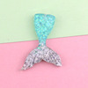 Two-color accessory, pendant with accessories, resin, mermaid, wholesale