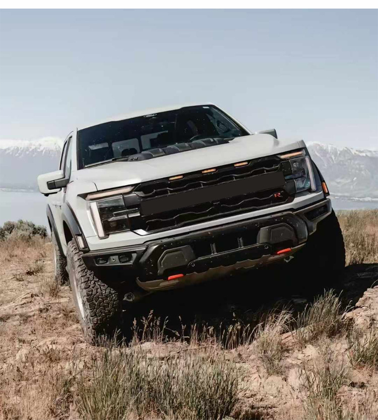 Suitable for 22-23 Model Raptor Modified New Raptor R Front Bumper, 24 Model Raptor Bumper, Off-Road Protective Front Bumper