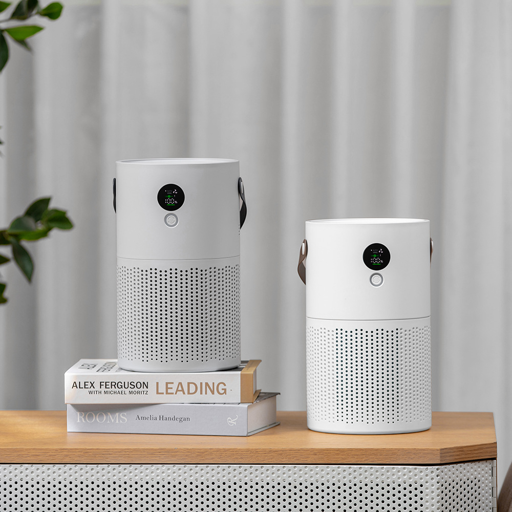 The new AP01 negative ion air purifier can be used as a deodorizing and formaldehyde-removing air freshener for bedrooms.