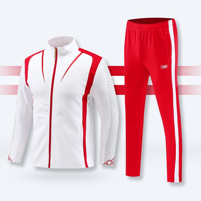 2025 New Table Tennis Uniform Long-Sleeved Jacket Men's and Women's Physical Training Uniform Appearance Uniform Printed Number Sports Suit Team Uniform