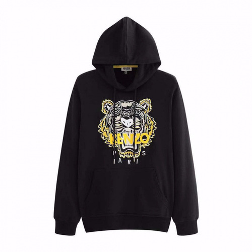  Autumn/Winter New Xiansan Tiger Head Embroidered Pure Cotton Hooded Sweatshirt for Men and Women Couple Casual Round Neck Long Sleeve Trendy