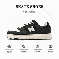 春秋新百倫酷跑莆田男鞋n休閒板鞋百搭小白鞋運動鞋男批發