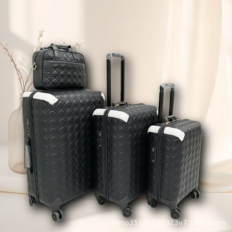 Three-Piece Luggage Set with Silent Universal Wheels, Carry-On Suitcase 20/24/ 28inch Inch, Cheap for Export