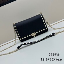 华伦柳丁包翻盖小方包欧美潮流单肩斜跨时尚女士包包头层牛皮