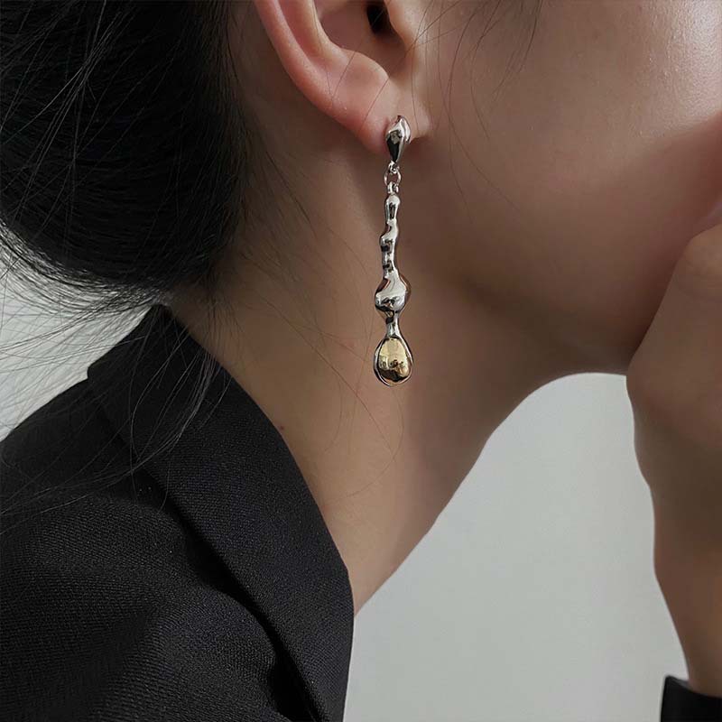 Simple Style Geometric Alloy Plating Women's Drop Earrings display picture 3