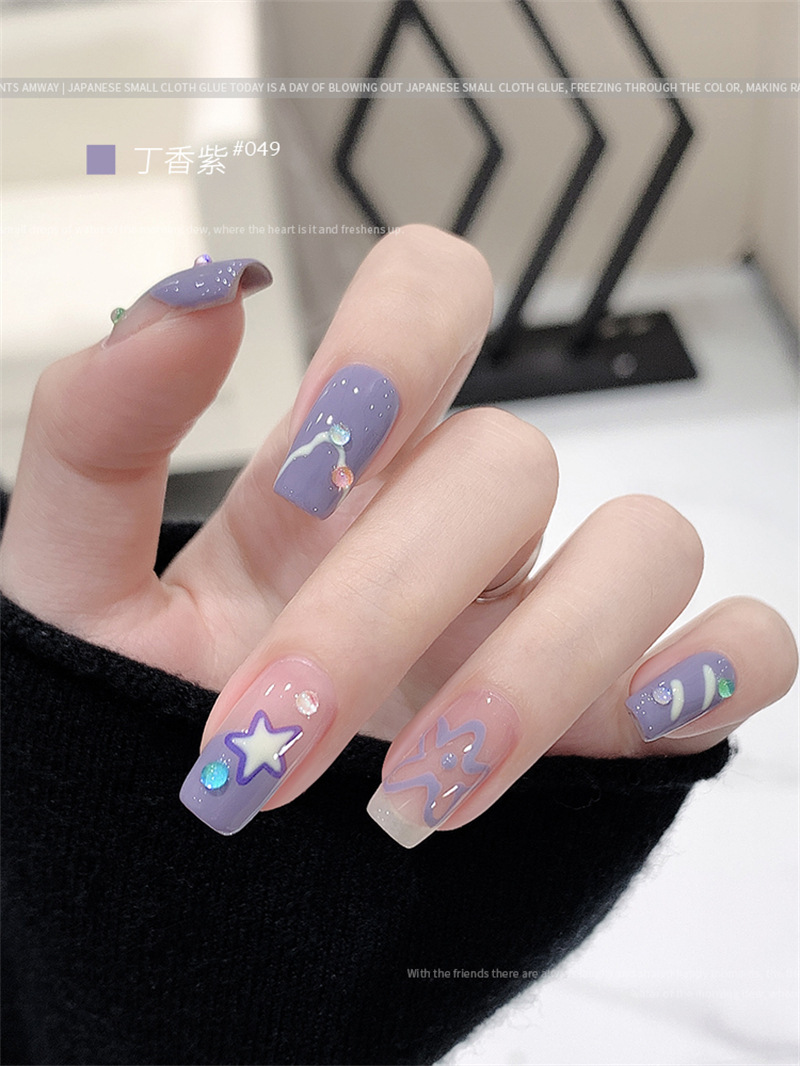 KaSi fototerapia Esmalte de uñas pegamento 2023 nueva primavera y el verano popular blanco lechoso nude rojo cereza salón especial