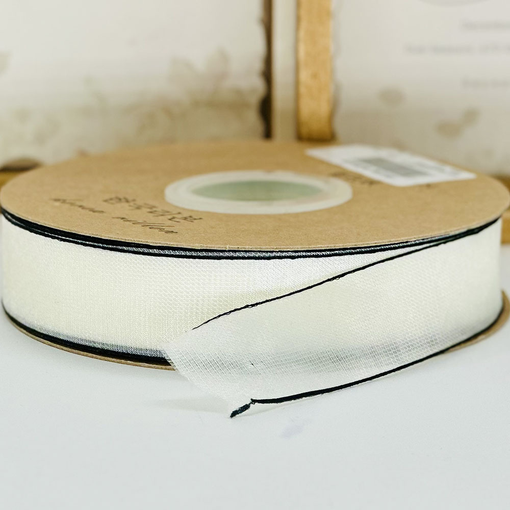 Coreano de alto nivel brillante color neto cinta de regalo caja de regalo pastel de flores embalaje transparente cinta para el cabello