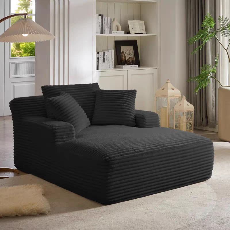 Sofá de esponja de compresión transfronterizo de comercio exterior sillón reclinable de pana sofá de compresión Amazon sin marco de una pieza personalizado