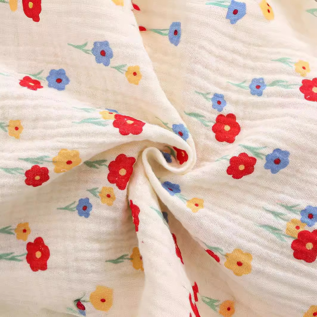 Infantil verano mono estilo occidental bebé niña funda de gasa princesa triángulo romper pelo banda