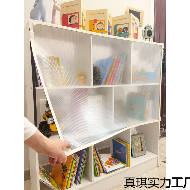 Cortina de puerta sin agujeros cortina de pantalla de absorción magnética transparente a prueba de polvo librería cortina de gabinete cortina de vidrio arco iris largo