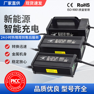Customized New Energy Aluminum Shell Fast Charging 48V10A60V15A72V20A High Power Electric Vehicle Lithium Battery Charger