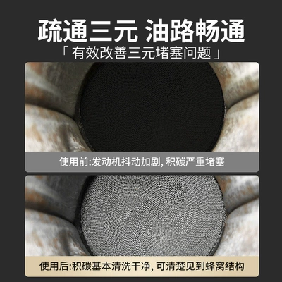 Motor gasoline additive internal disassembly-free fuel injector throttle