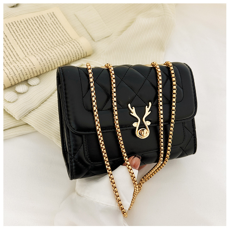 2025 Summer New style sheep diamond-shaped bag, single-shoulder bag, women's bag, pu bag, crossbody bag, chain bag, Chanel style undefined