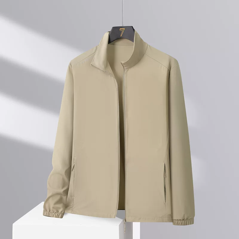 Sun protection clothing for men and women, summer thin cardigan, men's breathable travel jacket, UV protection