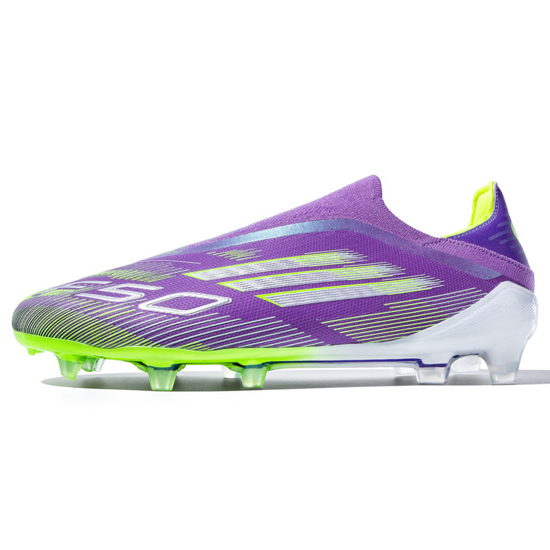 2025 New Two-Color Couple Sports Training Shoes Cross-Border Football Shoes Long Spikes Low-Top Men's and Women's Youth