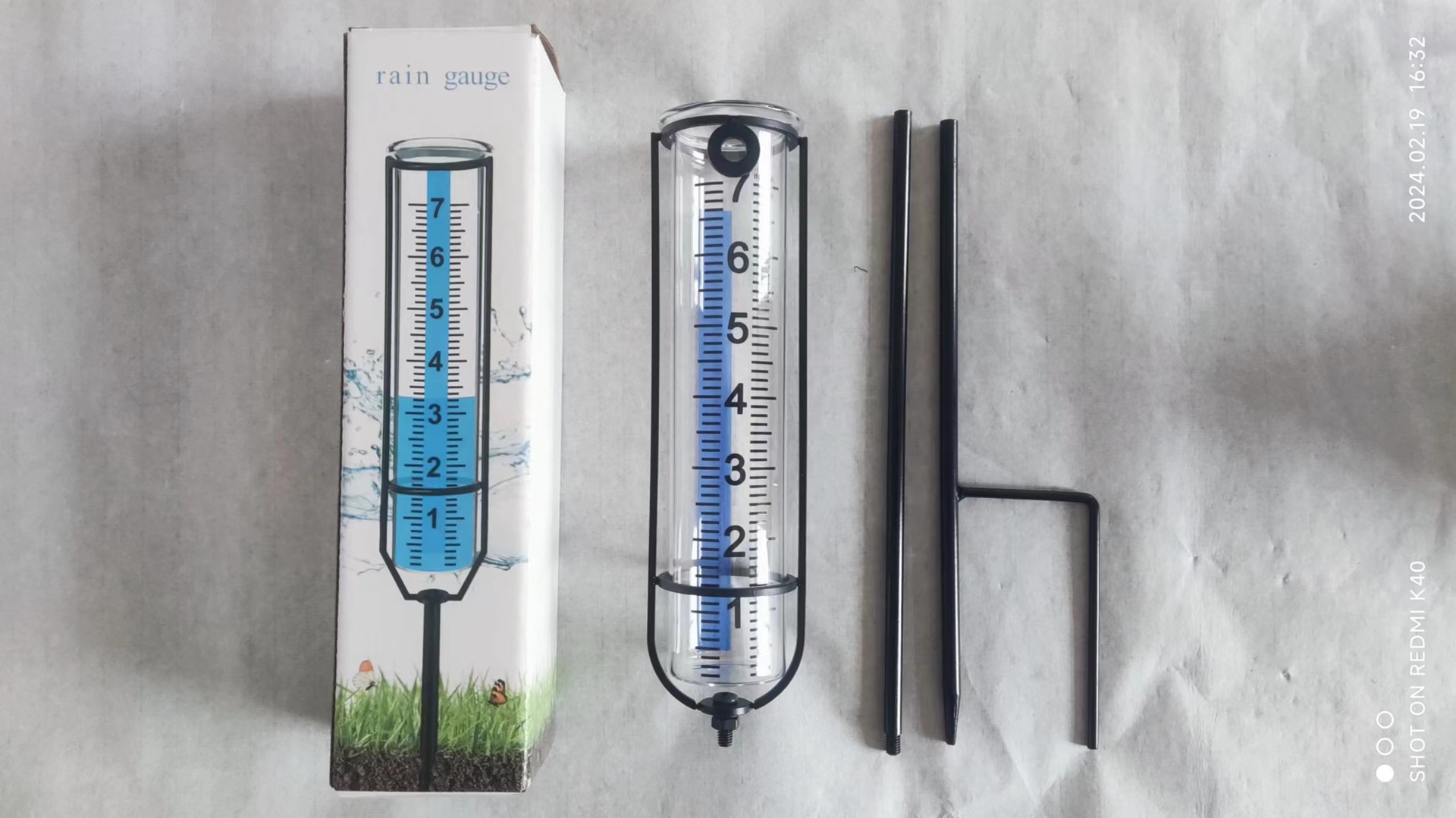 7 인치 블루 리본 새로운 업그레이드 라운드 바닥
