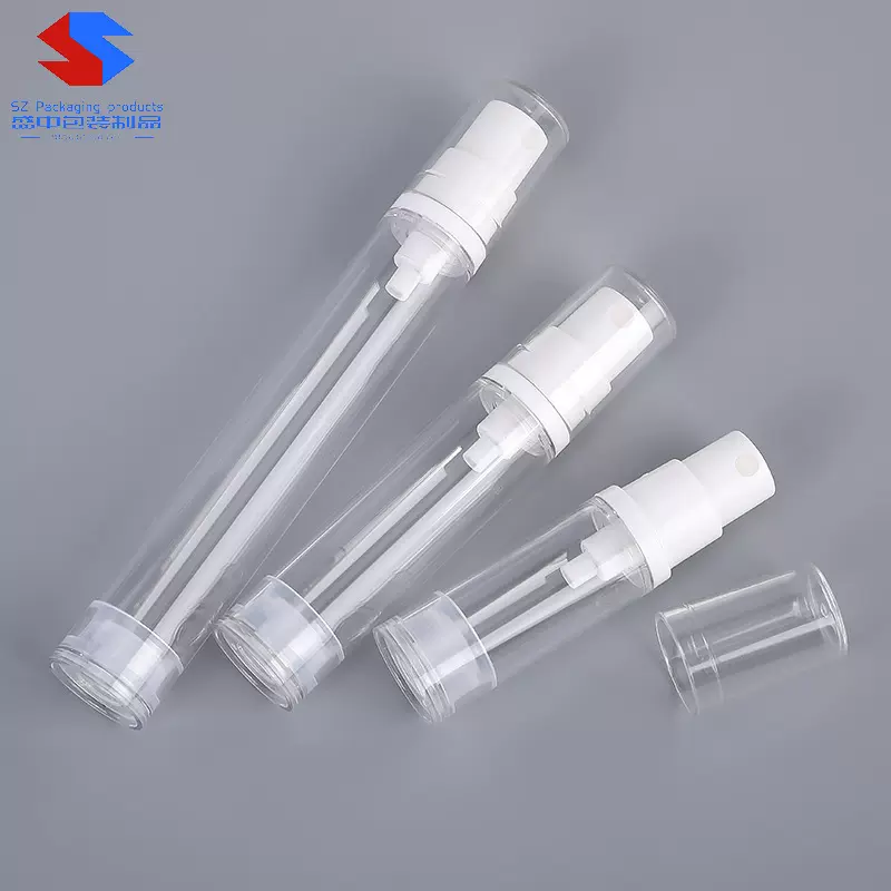 现货5ml-15ml真空瓶 按压喷雾乳液瓶化妆品分装瓶 精华原液真空瓶