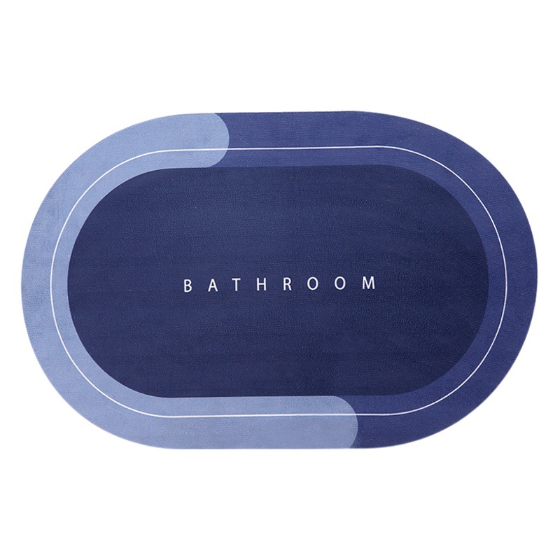 Alfombra de piso alfombra de puerta de entrada alfombra dormitorio baño Baño absorbente hogar cocina antideslizante alfombra de piso