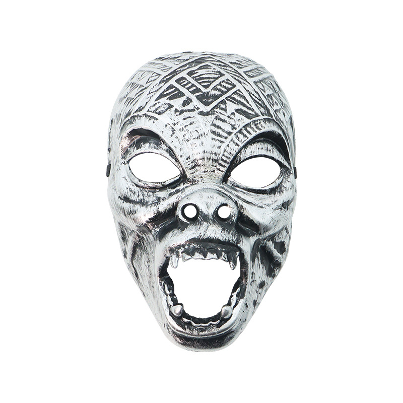 Máscaras vintage de animales para Halloween, estilo horror, populares entre influencers, accesorios para fotos.