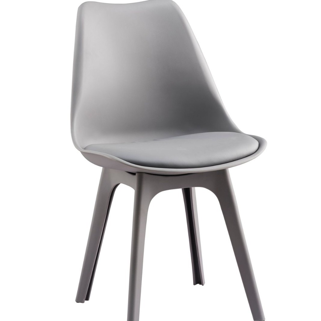 Fabricantes Nordic simple silla de plástico Imms silla adulto hogar Tulip plástico pie suave bolsa silla al por mayor