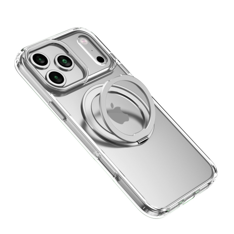 iPhone17promax磁気電話ケースApple 16保護カバーに適したクロスボーダーホットセール360回転スタンド|undefined