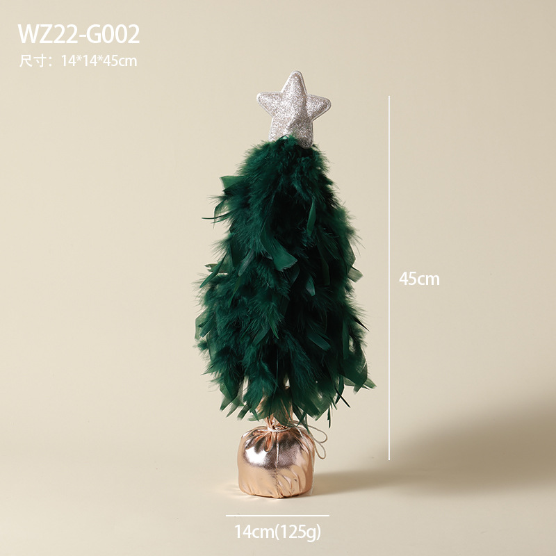 Regalos de Navidad con luces Decoraciones de Navidad Adornos de mesa Muñeca de Navidad verde sin rostro Muñeca Goblin