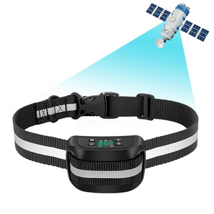 Cross-border GPS pet electronic fence charging waterproof dog trainer sound vibration electric shock collar 1000 meters range