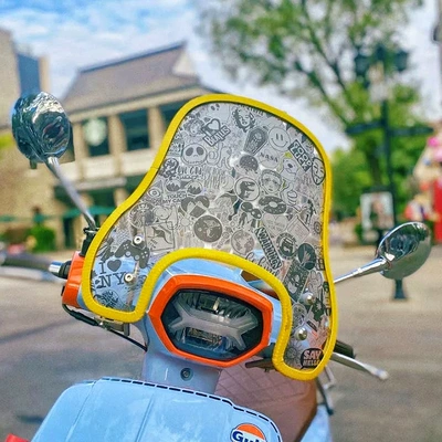 Motorcycle windshield edge strip windshield Motorcycle front windshield