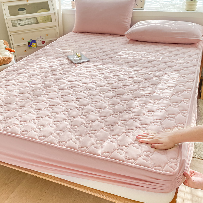 2025 nuevo estilo 2023 nuevo estilo soya funda de cama de una sola pieza funda protectora de colchón sábana acolchada funda de cama a prueba de polvo invierno