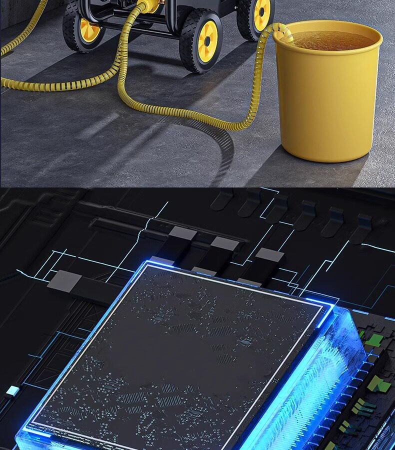 Delixi Electric Car Washing Machine Cleaning Machine Water Gun for Home and Commercial Use, Car Wash Shop, Farm, 220V Ultra-High Pressure Water Gun
