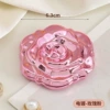 Electroplated rose mirror pink 6.3*6.3cm (pp new material)