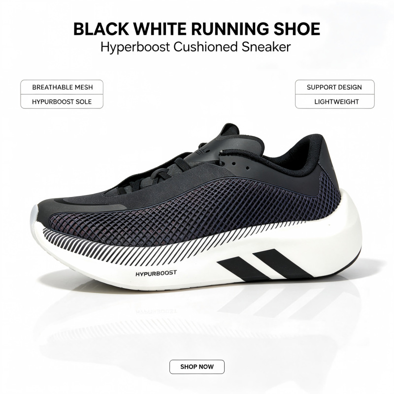 Cross-border original box Hyper Boost Edge popcorn super-cushioning running shoes, non-slip and wear-resistant, for men and women Cross-border original box Hyper Boost Edge popcorn super-cushioning running shoes, non-slip and wear-resistant, for men and women