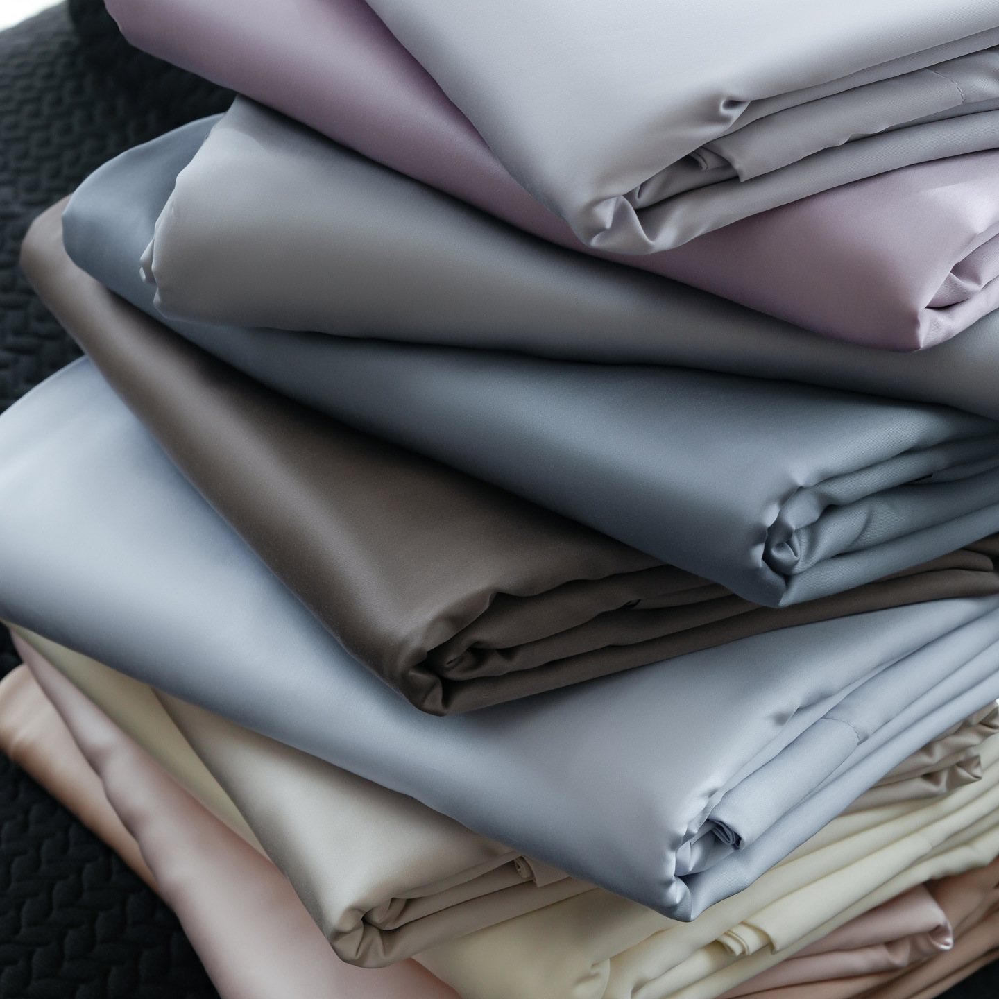 S100 Langzing Tencel choyshab buyum yozgi salqin ipakdek silliq ikki tomonlama Lyocell matras qoplamasi ko'rpa to'liq aylana elastik to'liq o'ralgan