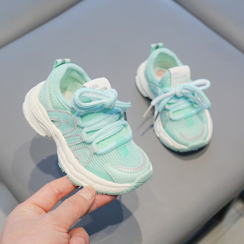 Zapatos de bebé, zapatos para niños, un año y medio, tesoro femenino, zapatos de otoño, 1-3-5 años, 6 zapatos deportivos transpirables de suela blanda, zapatos para niños