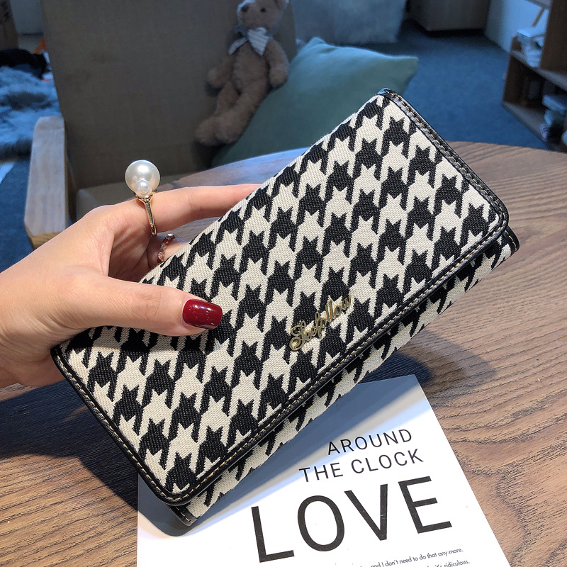 Portafoglio lungo con consegna spot per donna 2024 nuovo stile borsa per carte multi-card in vera pelle borsa per cellulare di grande capacità alla moda_voghion.com